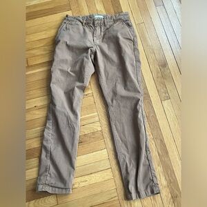 Taylor Stitch Democratic Foundation Pants British Khaki 31x34